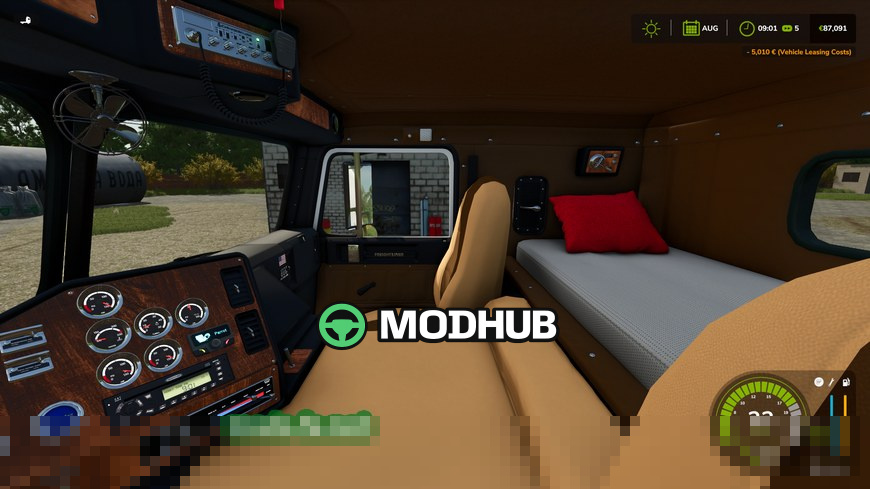 Мод на Вантажівки Freightliner FLT 1985 для Фермер Симулятор 25