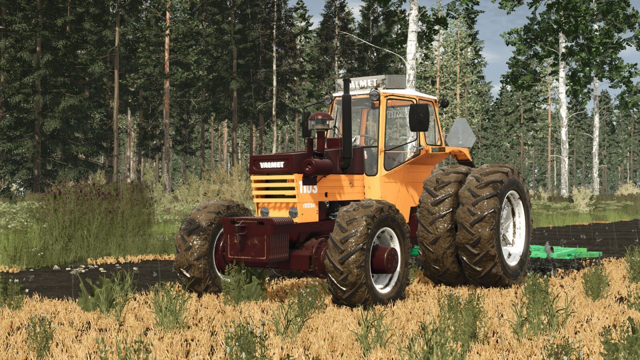 Легендарний Трактор Valmet 1102-1103 (2WD/4WD) — Класика 70-х для Farming Simulator 25