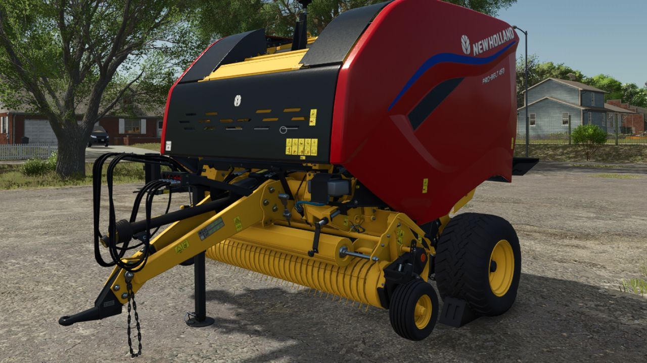 Ефективний Прес-підбирач New Holland ProBelt 165 US/EU для Farming Simulator 25