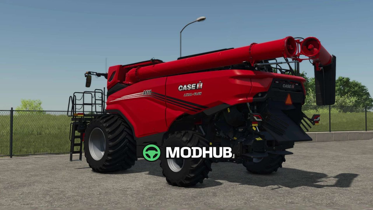 Мод на Новий Потужний Комбайн CASE IH AF 11 US для FS25