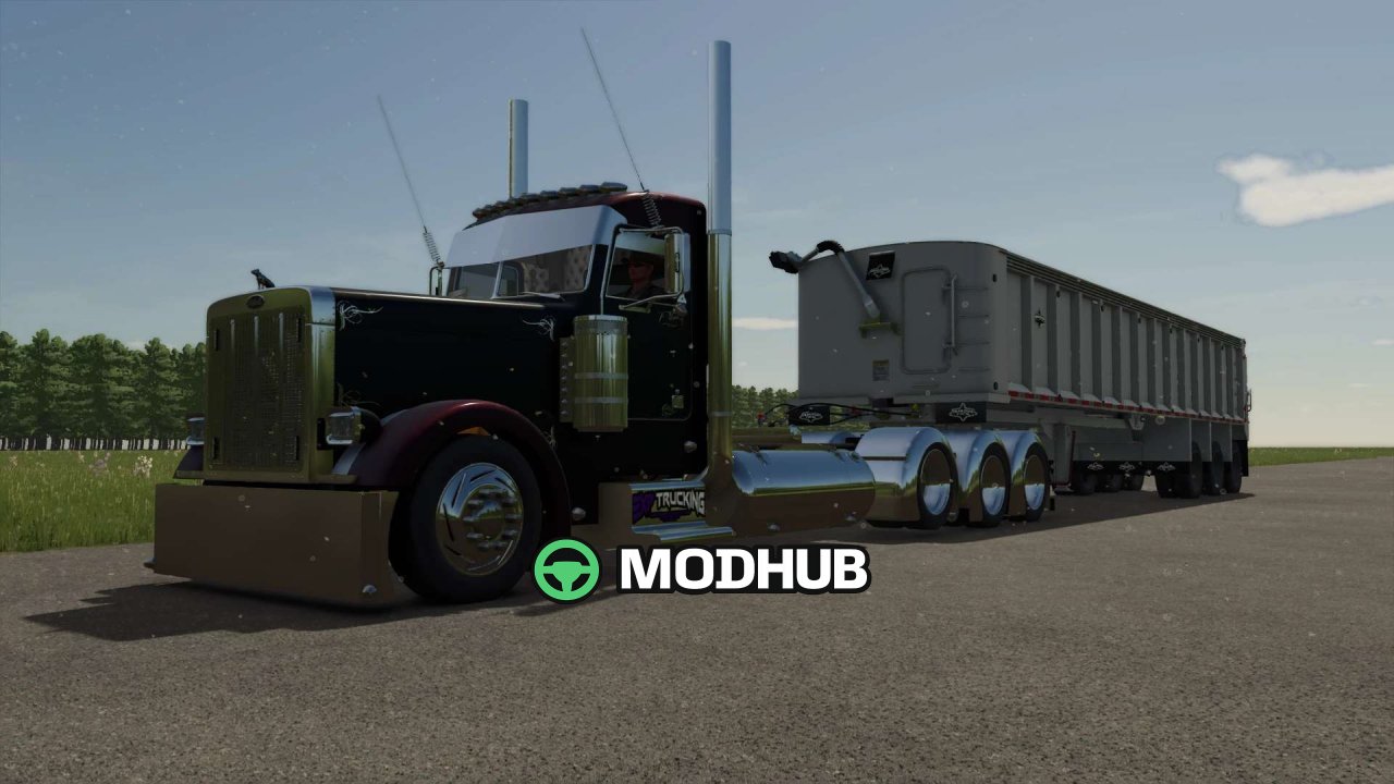 Мод на Новий Потужний 2026 TrailStar Frameless End Dump для FS25