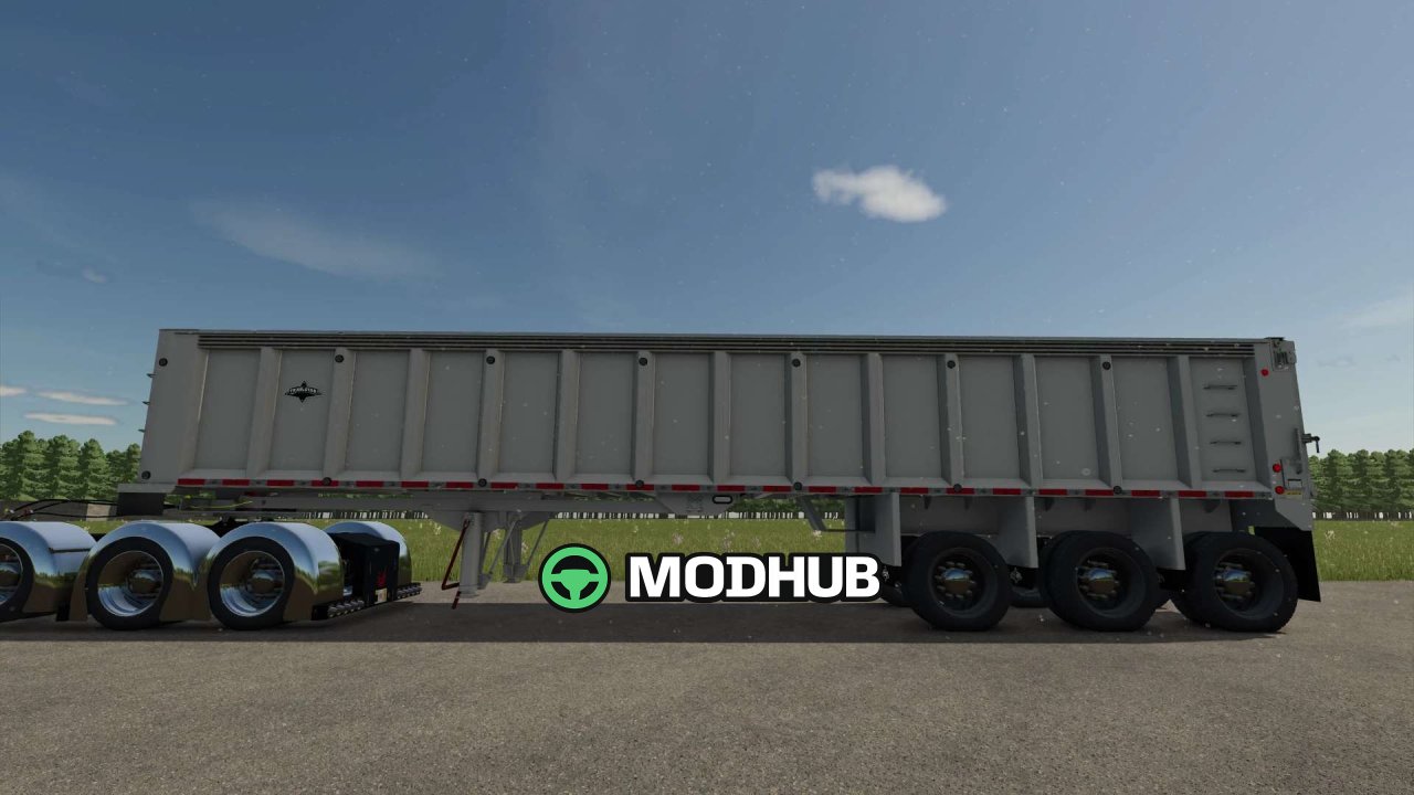 Мод на Новий Потужний 2026 TrailStar Frameless End Dump для FS25