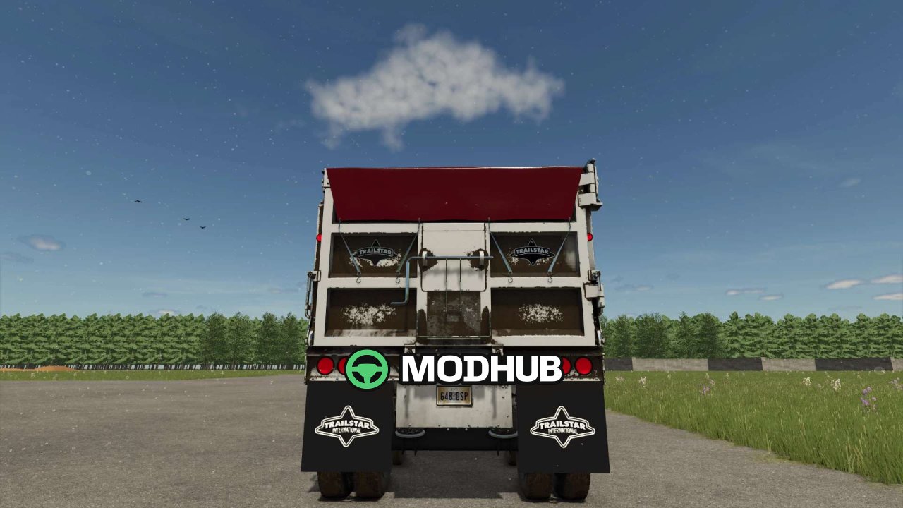 Мод на Новий Потужний 2026 TrailStar Frameless End Dump для FS25