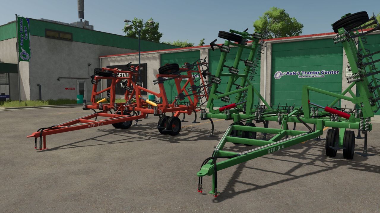 Ефективний Культиватор KTP 7.4 / 9.4 для Швидкої Підготовки Ґрунту в FS25