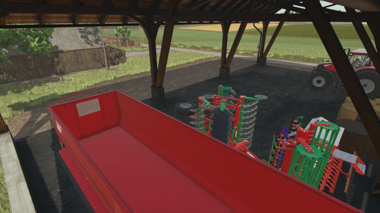 Big Storage Shed for Storing Equipment in Farming Simulator 25