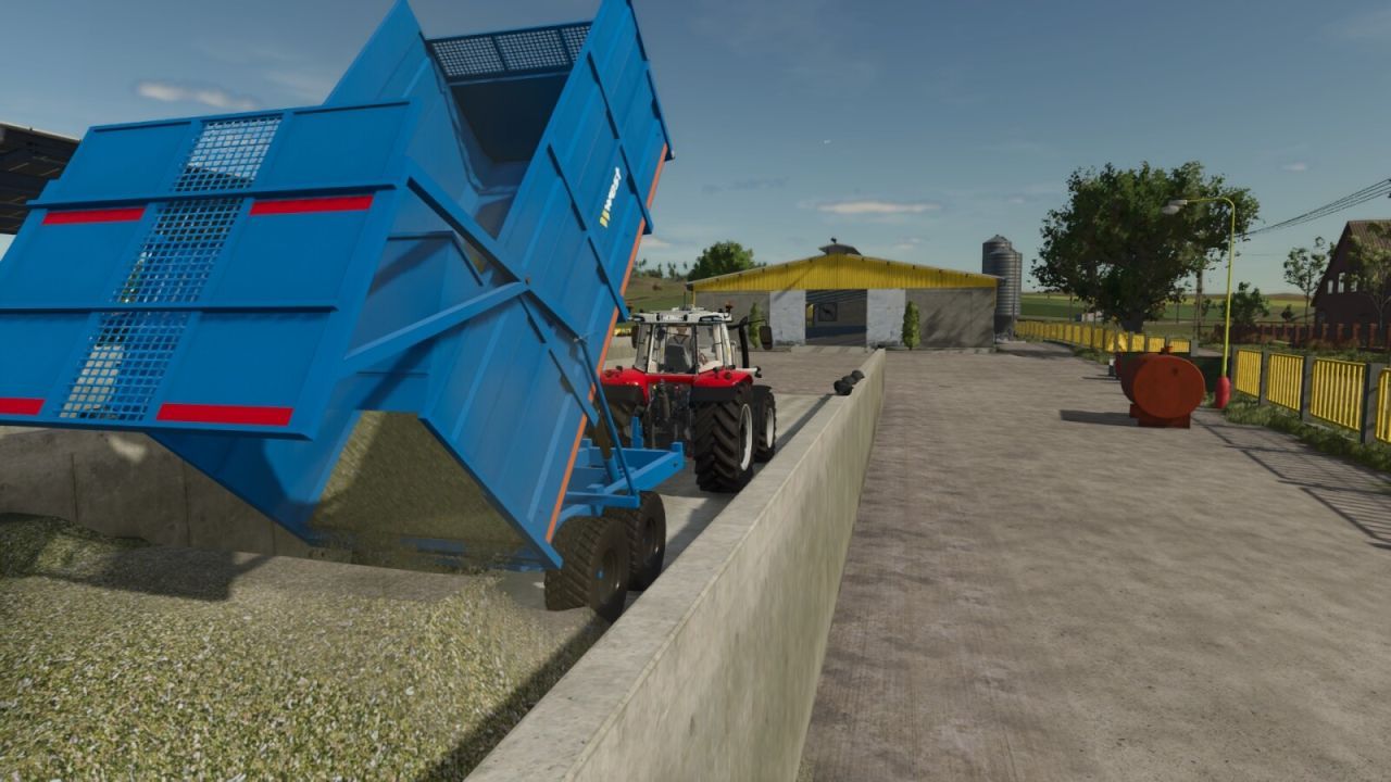 Robuste West Trailers 10T/12T — Zuverlässige Monocoque für Getreide und Silage