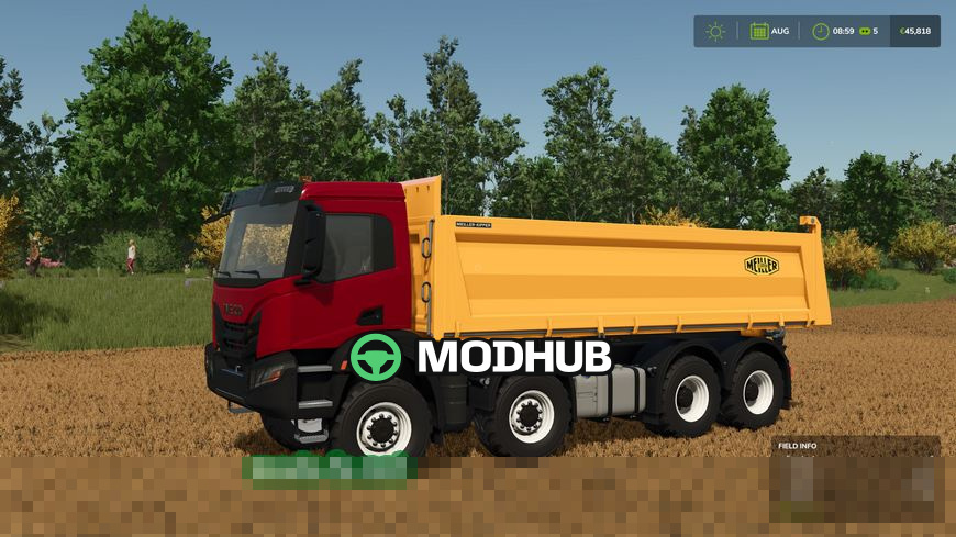 Mod für Iveco X-Way Meiller Kipper für Farming Simulator 25