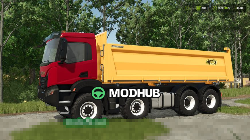 Mod für Iveco X-Way Meiller Kipper für Farming Simulator 25