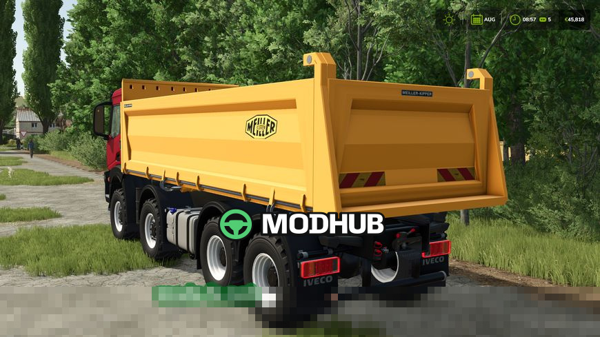 Mod für Iveco X-Way Meiller Kipper für Farming Simulator 25