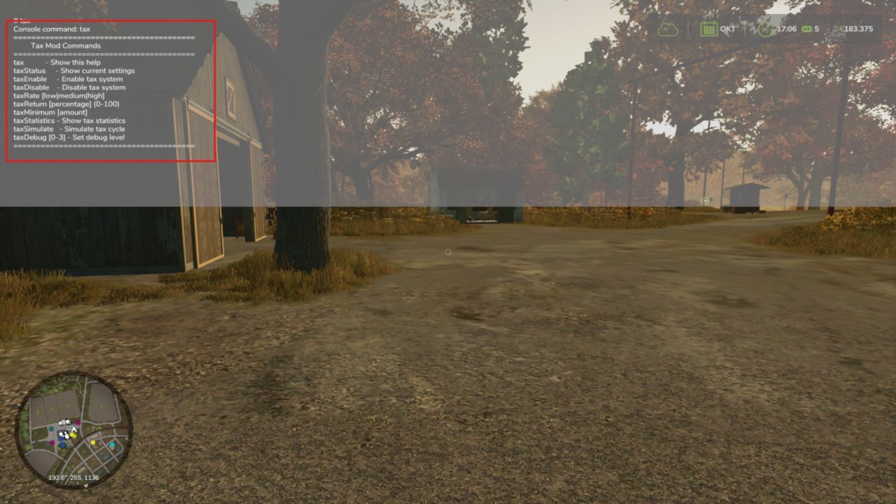 Realistyczny Mod Podatkowy dla Farming Simulator 25 — Podatki i Zwroty Kosztów