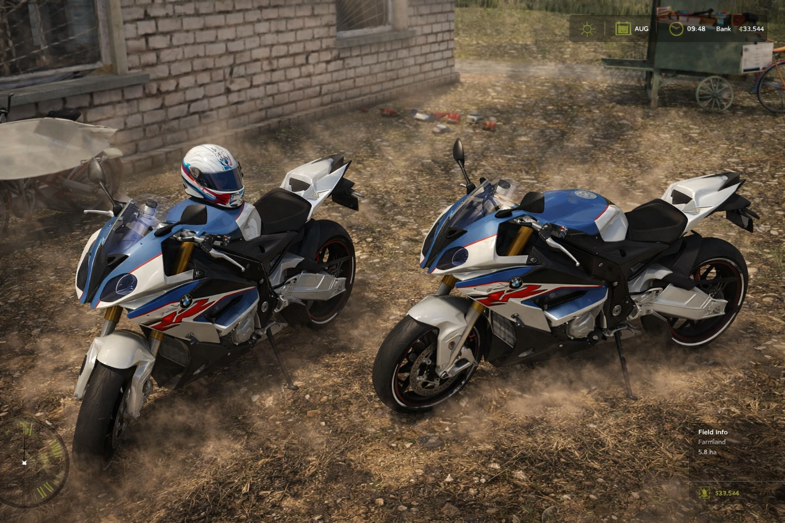 Мод на мотоцикл BMW S1000RR 2018 v1.0.0.0 для Фермер Симулятор 25