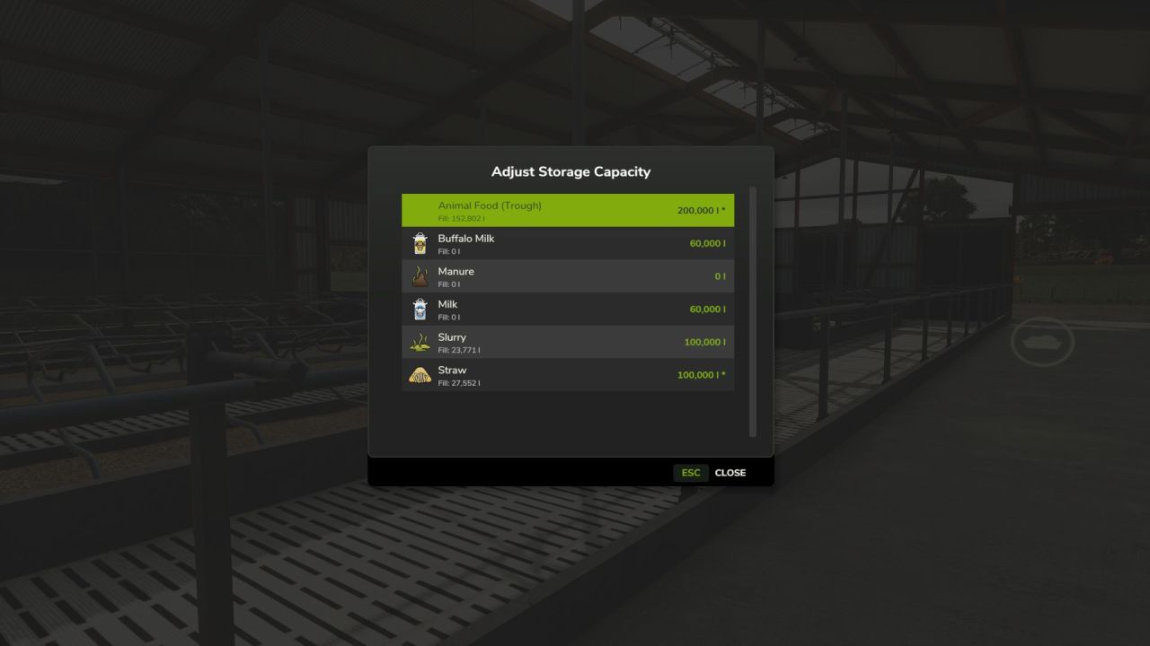 Efektywna Adjust Storage Capacity — Elastyczne Ustawienie Pojemności Magazynów i Przyczep w FS25