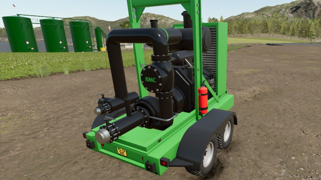 Efficient Oilfield Water Storage Pack — Water Storage, Ponds, and Pump for FS25