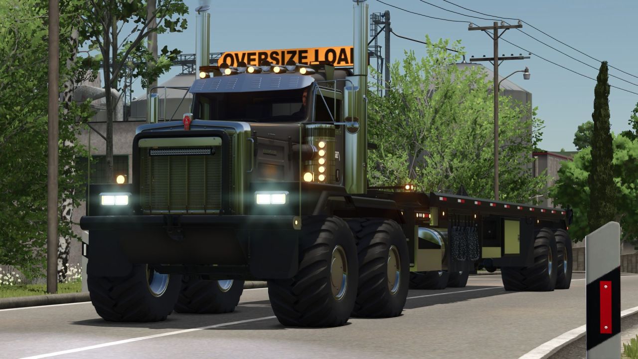 Потужний C500 Oilfield Bedtruck 1100 к.с. для Важких Робіт у Farming Simulator 25