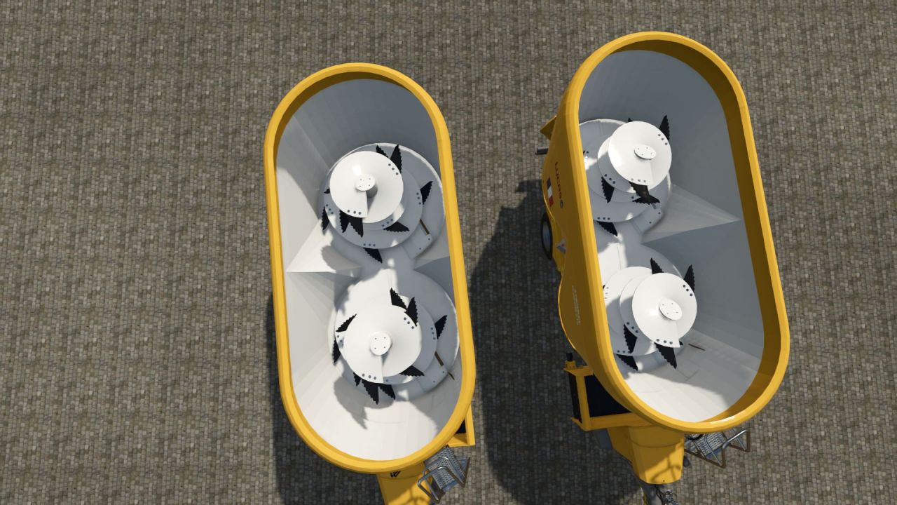 Ефективний Кормозмішувач Lucas Strimixx Premium 218 для Farming Simulator 25