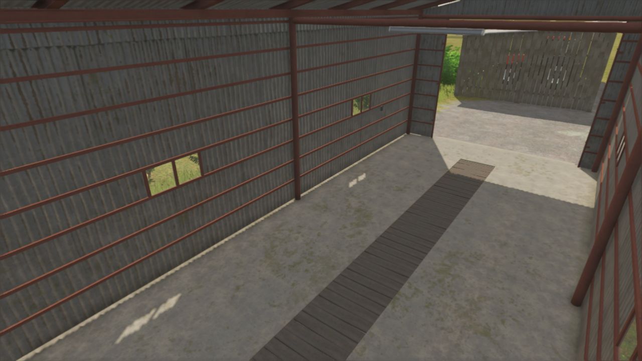 Nowa Metalowa Stodoła Metal Shed dla Farming Simulator 25 — Solidne Przechowywanie Sprzętu