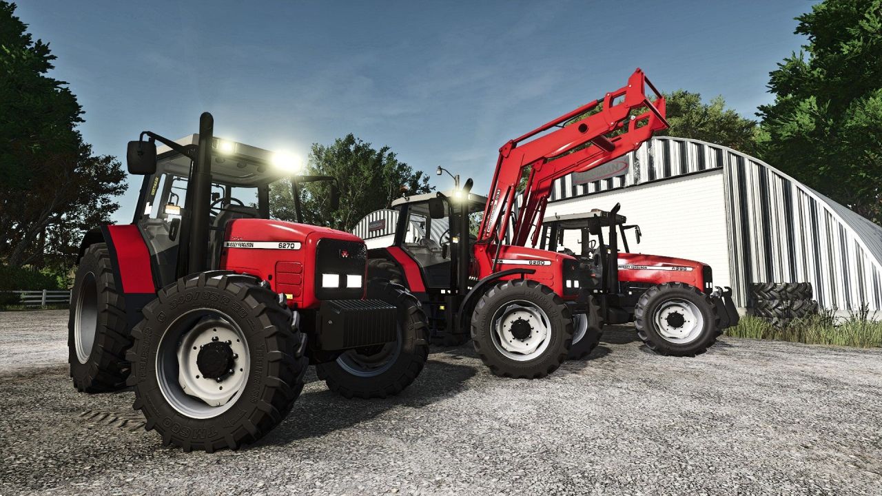 Легендарний Трактор Massey Ferguson 6200 Series для FS25 — 6270/6280/6290 з Реальним PowerShift
