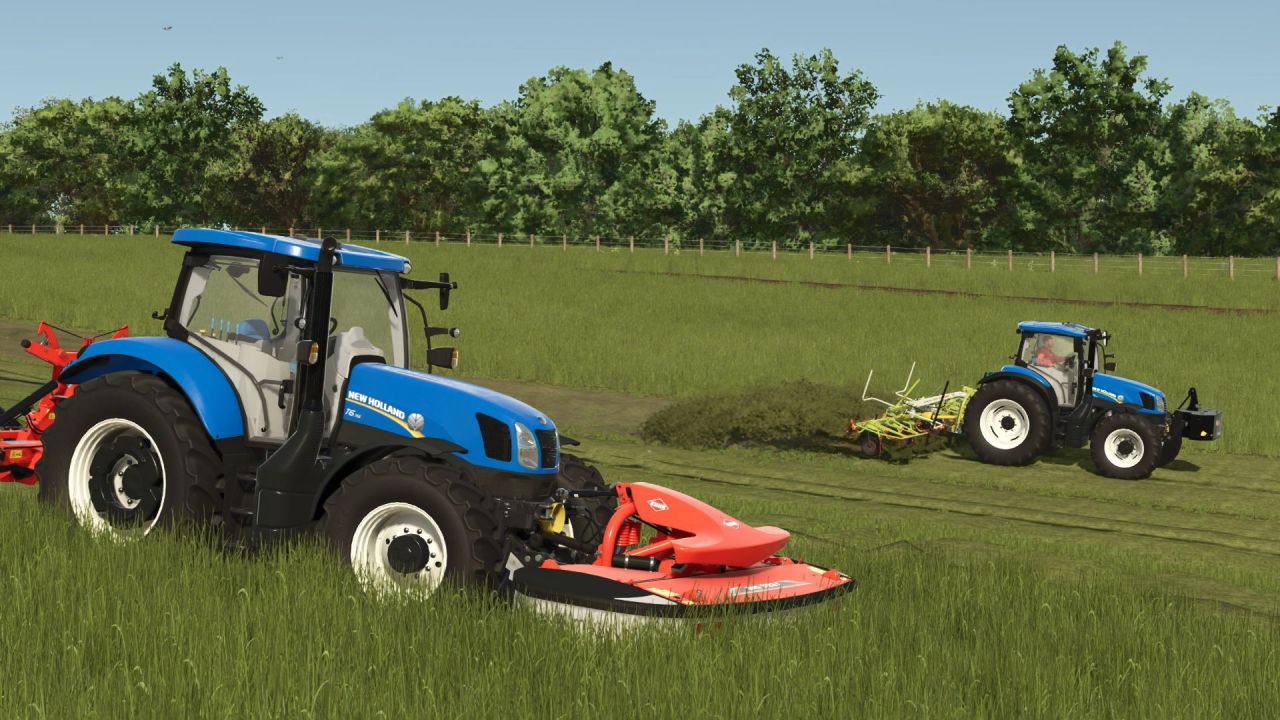 Легендарний Пак Тракторів New Holland TSA–T6000–T6 для Farming Simulator 25