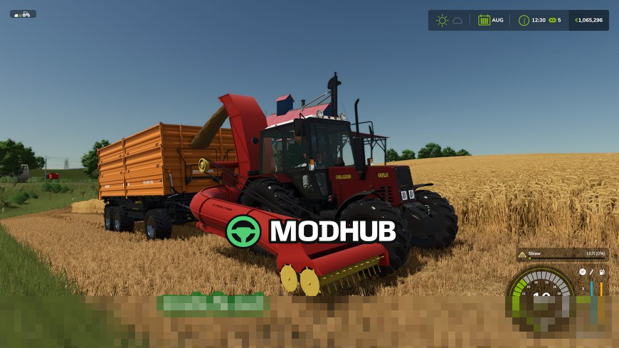 Мод на Навантажувач Forager FN-1.2A для Фермер Симулятор 25