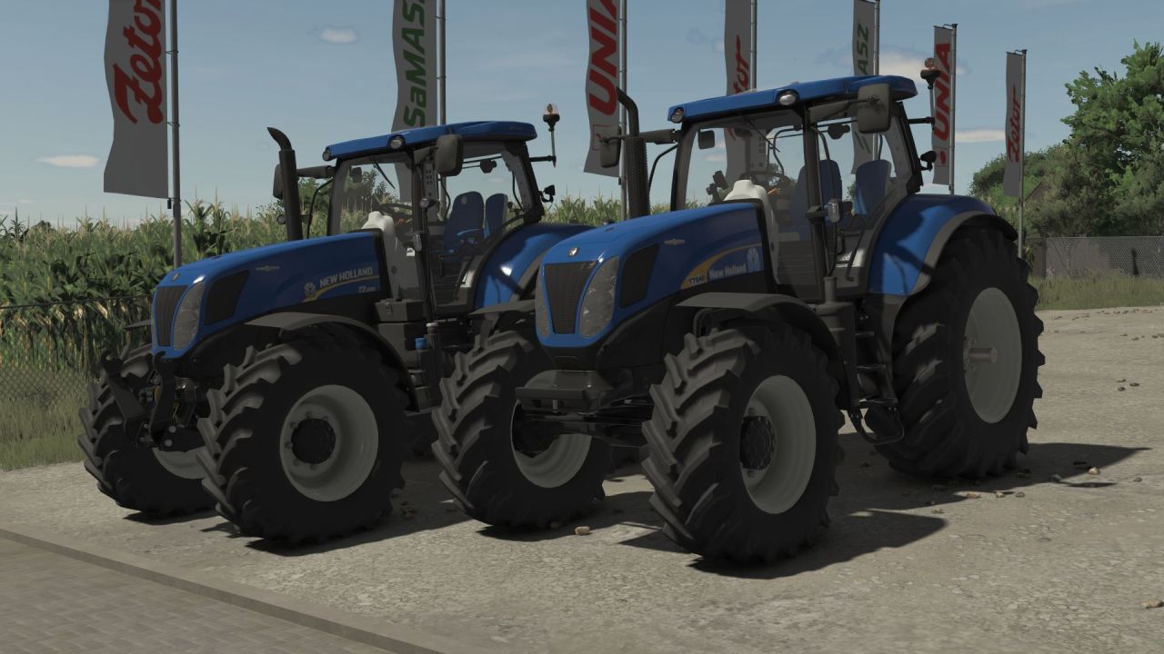 Потужний Трактор New Holland T7 Tier 4A та T7000 Series для Farming Simulator 25