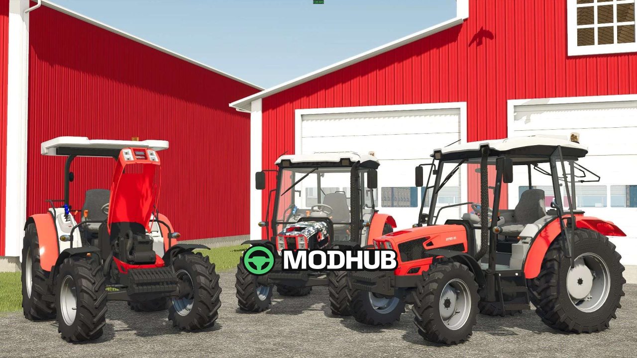 Мод на Потужний Трактор SAME Dorado 100 для Farming Simulator 25 (FS25)