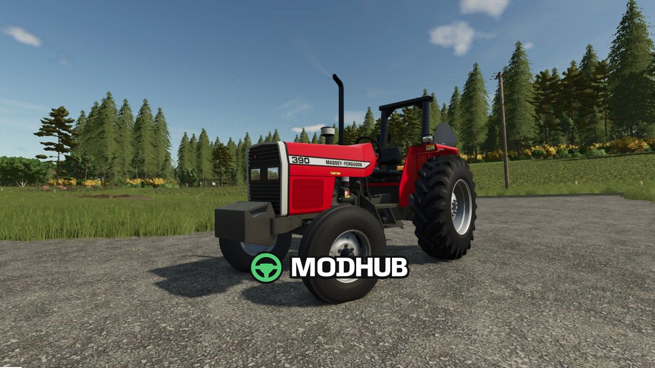 Мод на Легендарний Трактор Massey Ferguson 300 Series North America (V5.1.0.0) для FS25