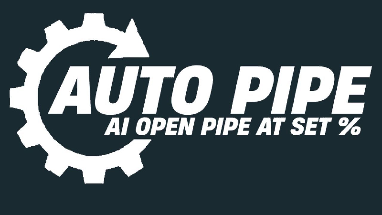 Efektywny Auto Pipe | AI Open PIPE — Automatyczne Otwieranie Wylotowej Rury dla Kombajnów w FS25