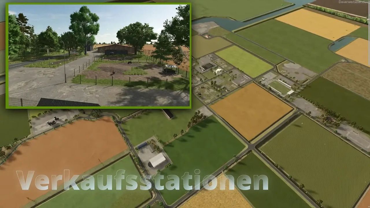 Neue 4X Karte NF Marsch für Farming Simulator 25 — Multifrüchte, BGA und Riesige Felder