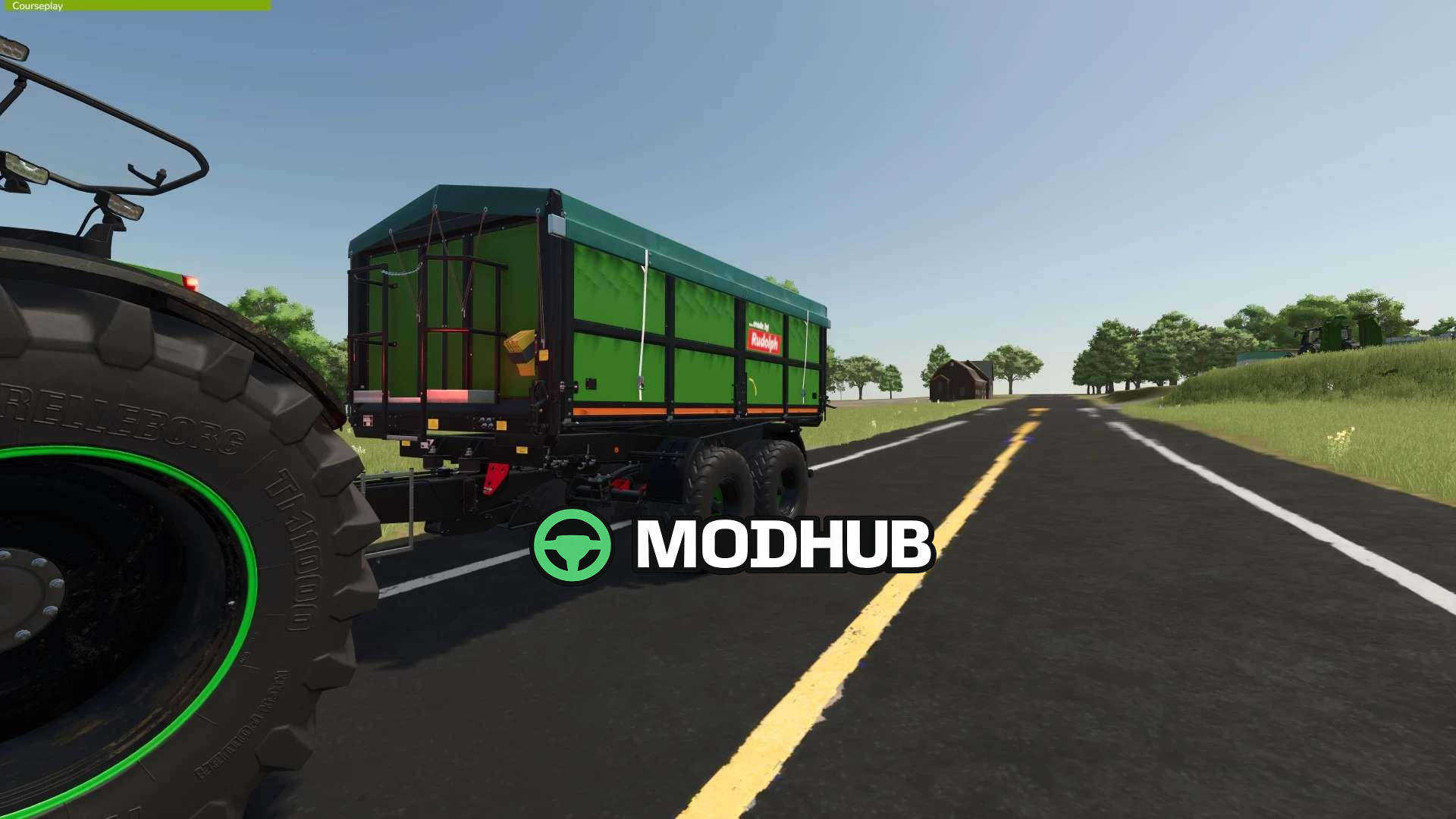 Мод на Причепи Rudolph TDK 301 3 для Фермер Симулятор 25