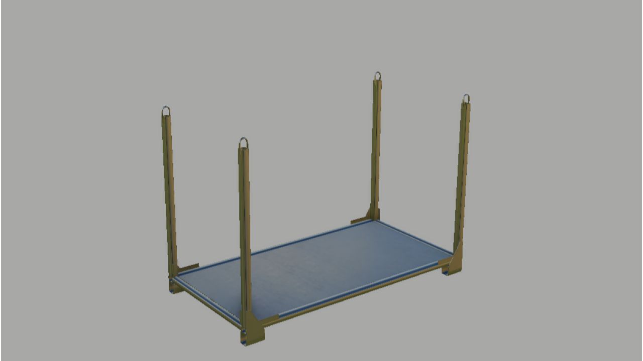 Ефективний Pipe Rack для FS25 — Зручна Стійка для Зберігання Труб (2 Розміри)