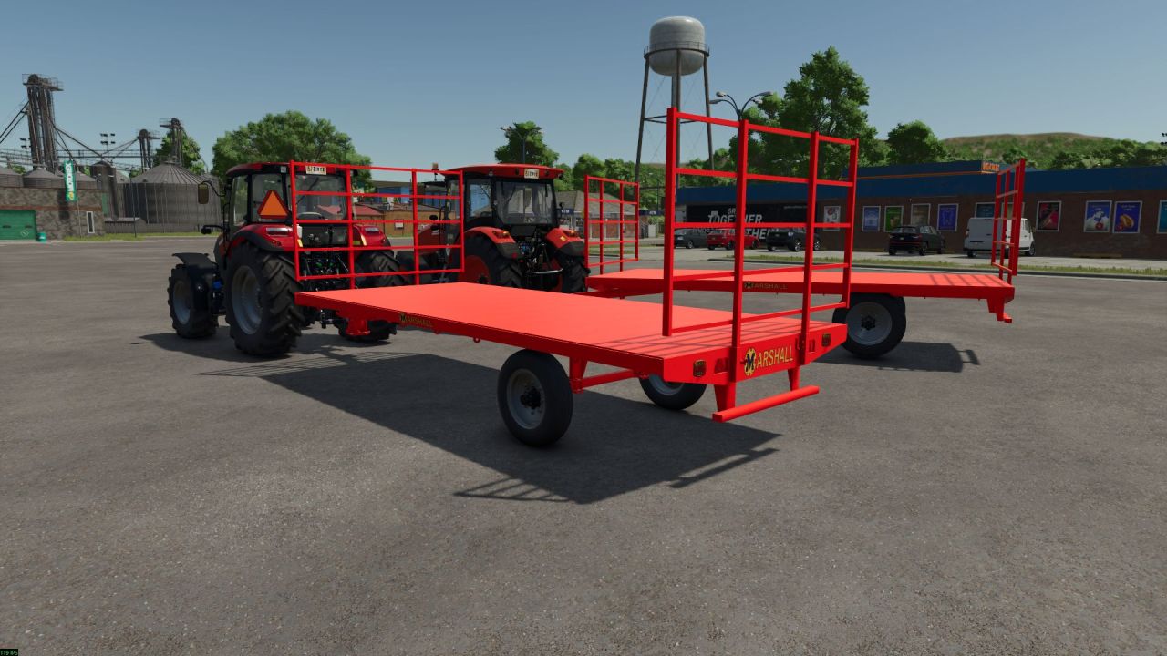 Effizienter Anhänger Marshall BC18 für Farming Simulator 25 — Aktualisiert für FS25