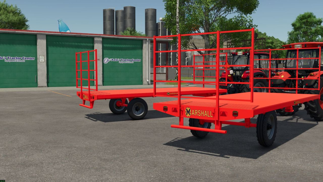 Ефективний Причіп Marshall BC18 для Farming Simulator 25 — Оновлений під FS25