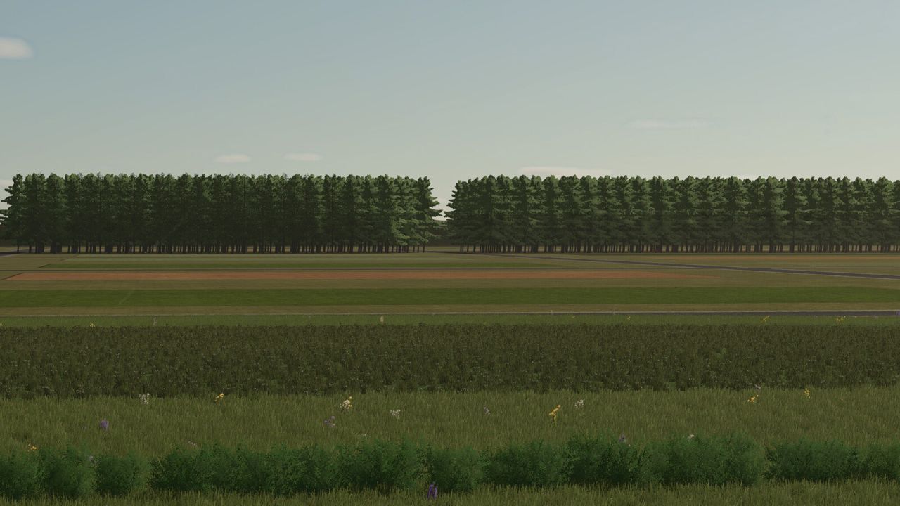Neue Karte Golden Lands 8 km² für Farming Simulator 25 — Ideal für Landwirtschaft und Holzernte