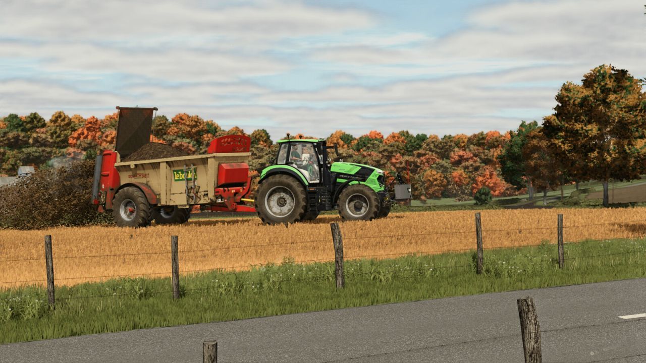 Effektiver Düngerstreuer Leboulch Goliath 54s17 für Farming Simulator 25