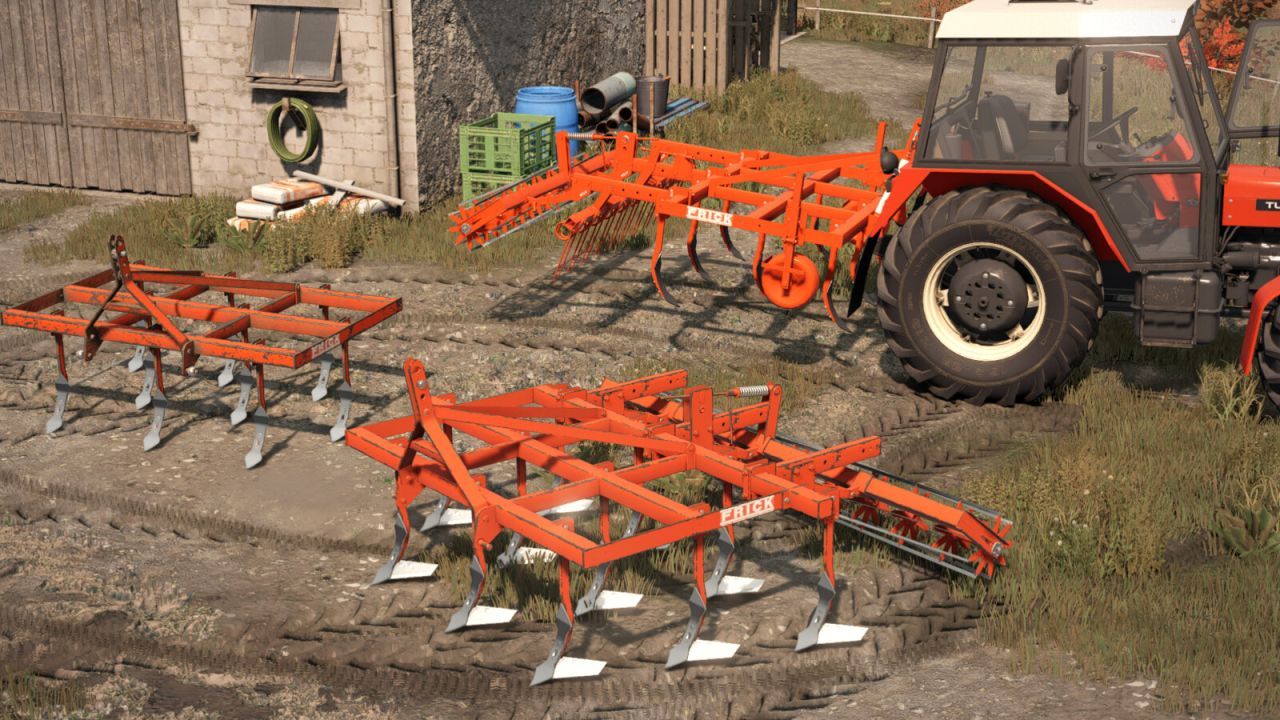 Легендарний Культиватор FRICK 220-260 — Регульована Ширина 2.2–2.6 м для Farming Simulator 25
