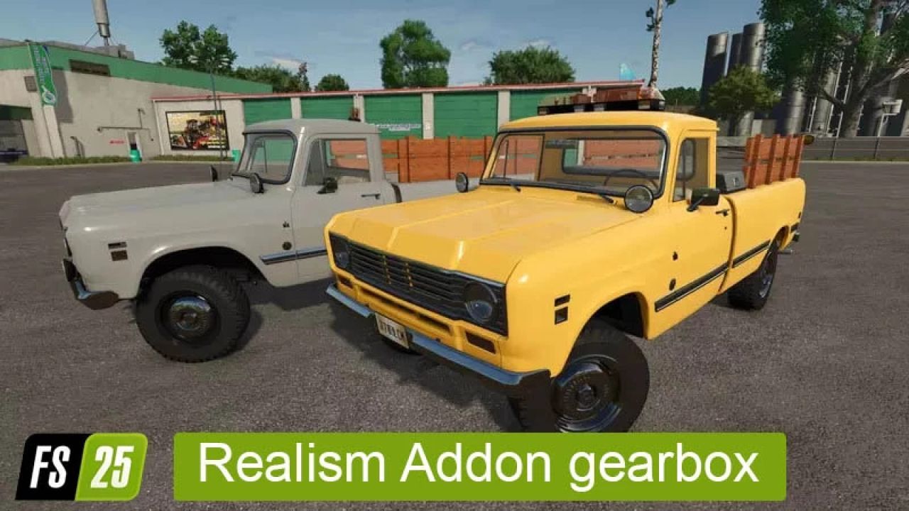 Реалістична Коробка RealismAddon Gearbox для FS25 — Потужний Контроль Передач і Зчеплення