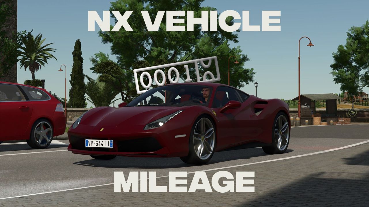 Корисний Лічильник Пробігу NX Vehicle Mileage для Farming Simulator 25