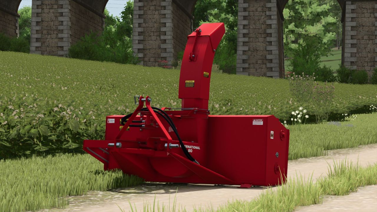 Reliable Snow Blower International 80 Snow Blower for FS25 — Quick Snow Removal